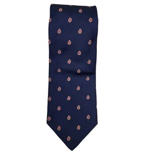 Brooks Brothers 346 blue with red flecks silk tie